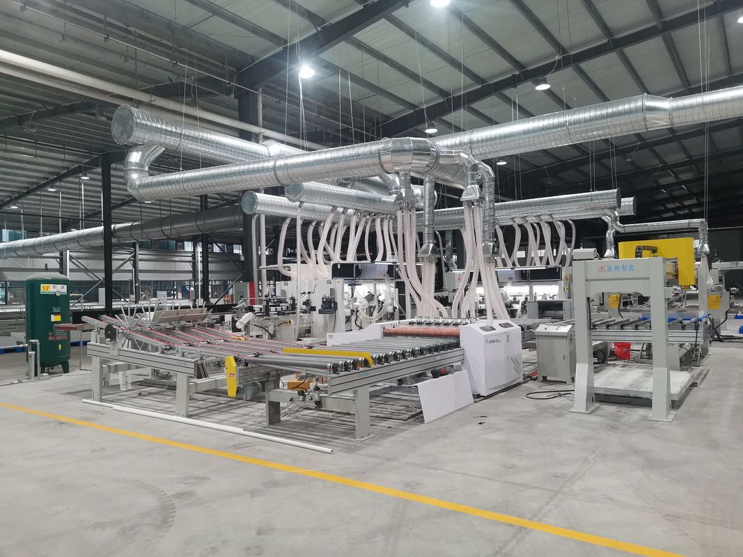 PLC Control Slotted Line Automatic Supporting Production Line