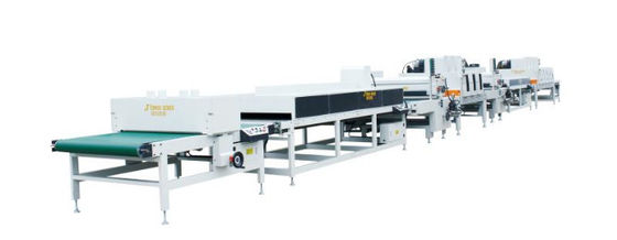 Dispositif de revêtement ultraviolet SPC à contrôle PLC FLE-019 pour des performances de revêtement précises et constantes